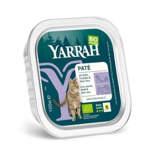 Yarrah Adult Bio Bröckchen in Soße 16x100 g Huhn und Truthahn