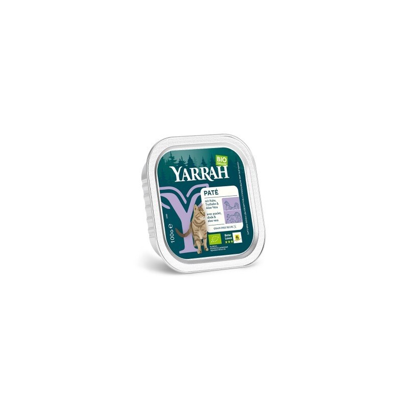 Yarrah Adult Bio Bröckchen in Soße 16x100 g Huhn und Truthahn