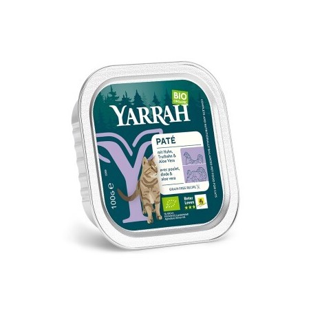 Yarrah Adult Bio Bröckchen in Soße 16x100 g Huhn und Truthahn
