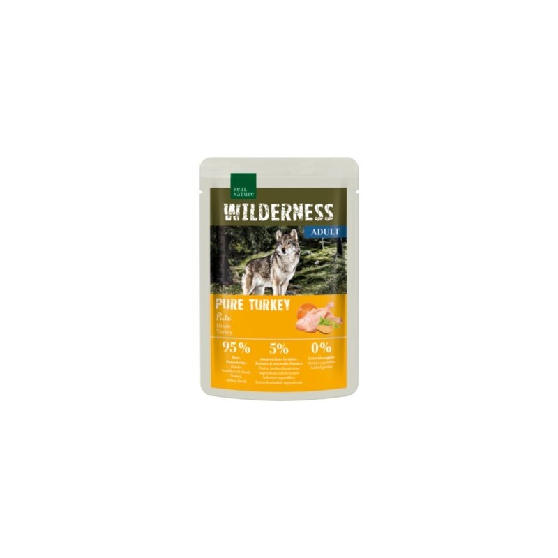 REAL NATURE WILDERNESS Adult Pure Turkey 12x100 g