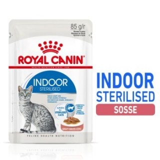 ROYAL CANIN Indoor Sterilised Adult in Soße 48x85 g