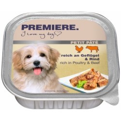 PREMIERE Petit Pâté Geflügel und Rind 44x150 g