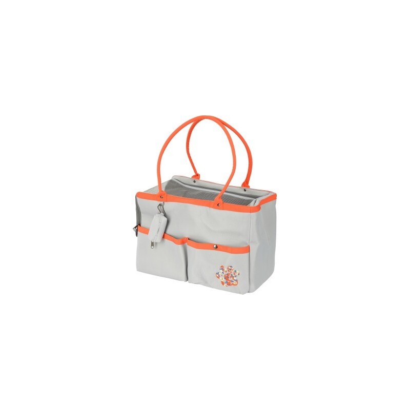 AniOne Transporttasche Lola grau/orange