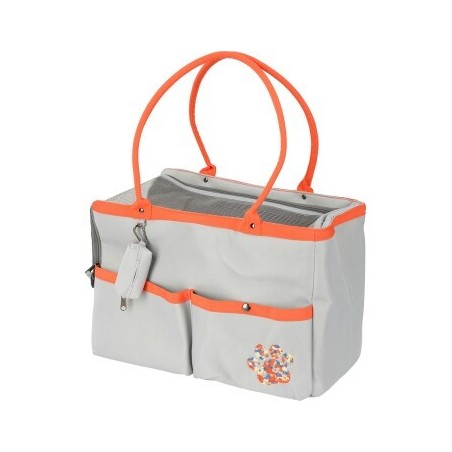 AniOne Transporttasche Lola grau/orange