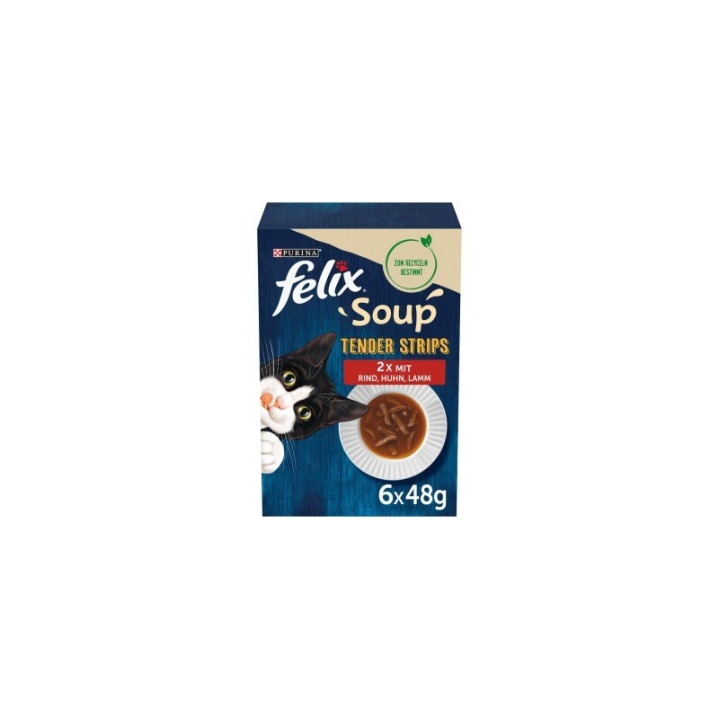 Felix Soup Tender Strips Suppe 24x48g