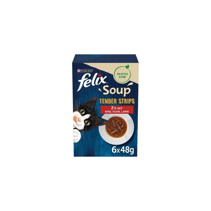 Felix Soup Tender Strips Suppe 24x48g