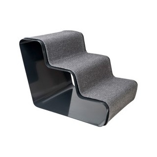 dogBeam® Hundetreppe anthracite/graphitgrey, Maße: ca. 34 x 38 x 25 cm