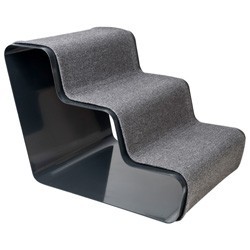 dogBeam® Hundetreppe anthracite/graphitgrey, Maße: ca. 34 x 38 x 25 cm