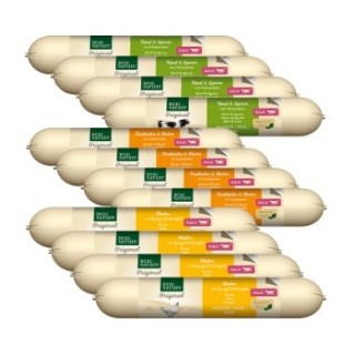 REAL NATURE Original Adult Katzenwurst Mixpaket 12x70 g