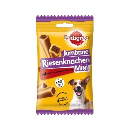 Pedigree Jumbone Riesenknochen Mini mit Rind und Geflügel 4 Stück