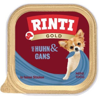 RINTI Gold Mini 6 x 100 g - Huhn & Gans