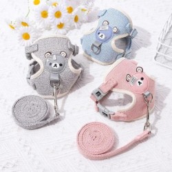 Niedliche Hundegurt-Leine für kleine Haustiere, Katzen, Hasenhalsband, Brustgurt, Hundeseil, Malteser, Chihuahua, Welpenleine