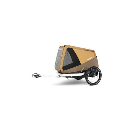 Croozer® Hunde-Fahrradanhänger Dog Enna sundown yellow, Maße: ca. 75 x 40 cm, Räder: 16“