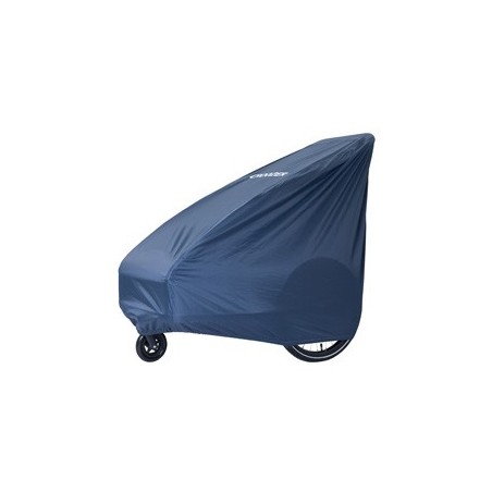 Croozer® Faltgarage für Hunde-Fahrradanhänger dark blue, Gr. L
