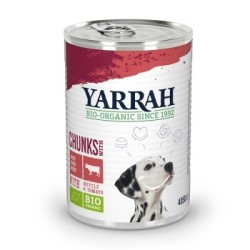 Yarrah Bio Nassfutter Adult 12x405 g Rind