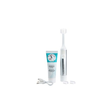 Cleany Teeth Hunde-Ultraschallzahnbürste Clean silber