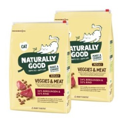 Naturally Good Veggies & Meat Berglinsen und Rind 2x2 kg