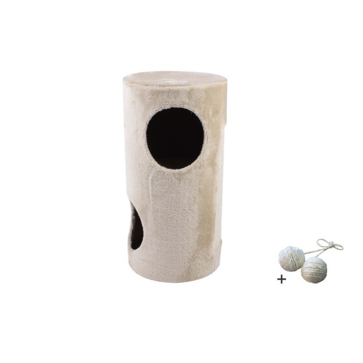 Rohrschneider ® Katzenturm , mit Gratis-Spielball,