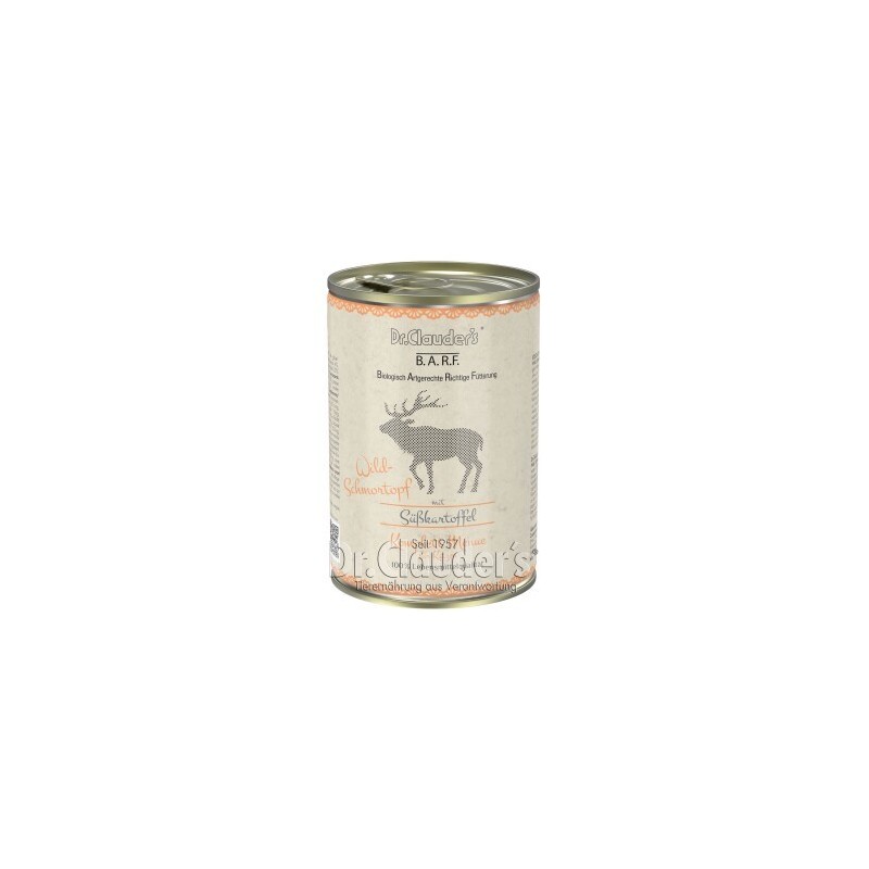 Dr. Clauder's B.A.R.F. Komplett Menue Wild Schmortopf