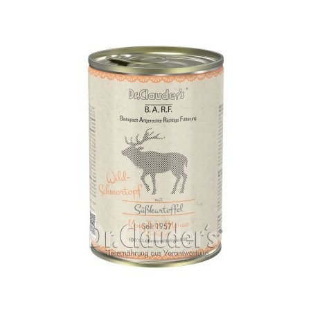 Dr. Clauder's B.A.R.F. Komplett Menue Wild Schmortopf
