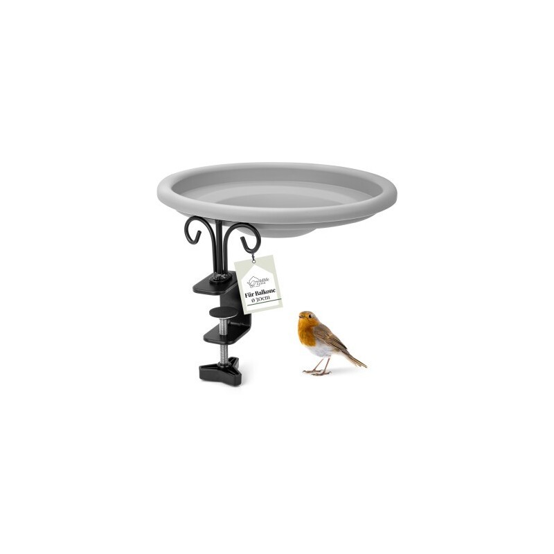 WILDLIFE HOME Vogeltränke mit Balkon-Halterung