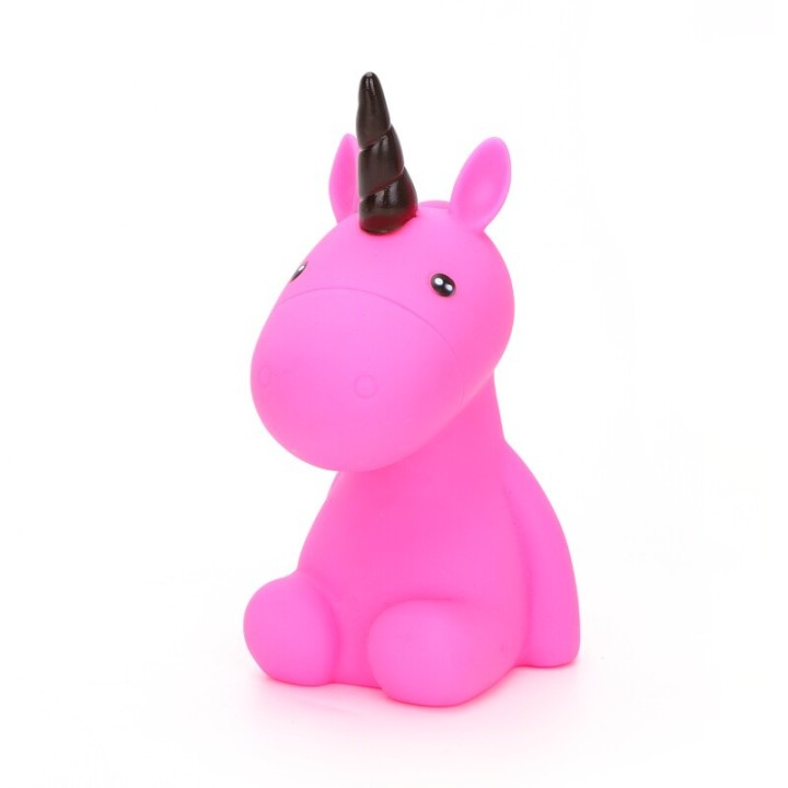 nobleza - Hundespielzeug Einhorn Naturkautschuk pink