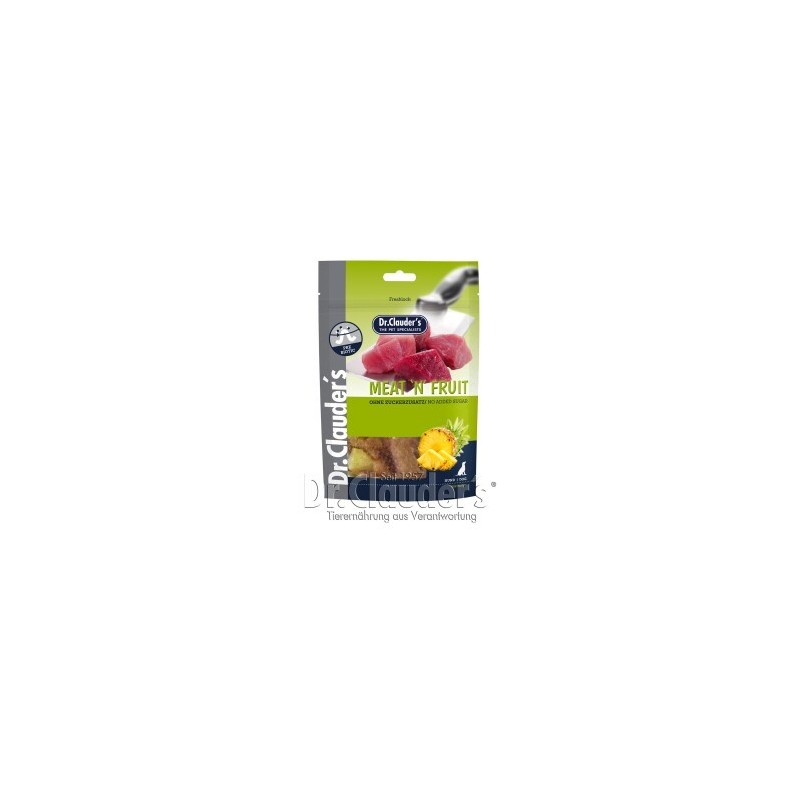 Dr. Clauder's Meat'n'Fruit Ananas & Hühnchen Snack - 10x 80g