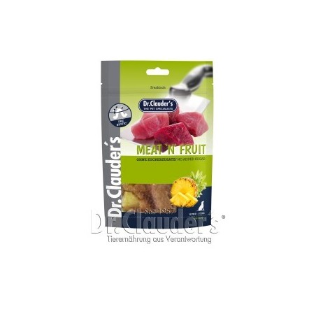 Dr. Clauder's Meat'n'Fruit Ananas & Hühnchen Snack - 10x 80g