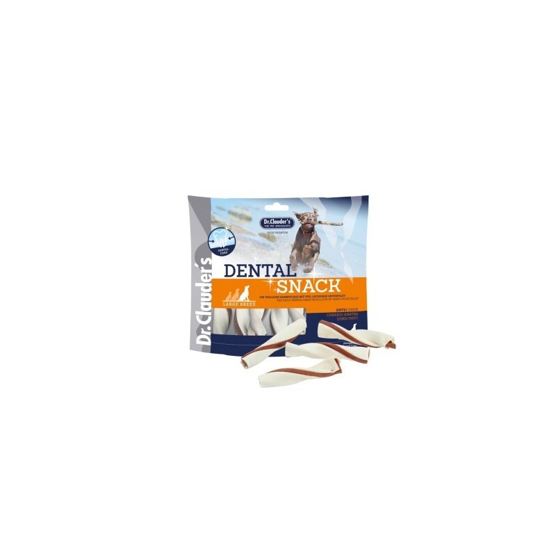 Dr. Clauder's Dental Snack Ente - Large Breed - 2x 500g