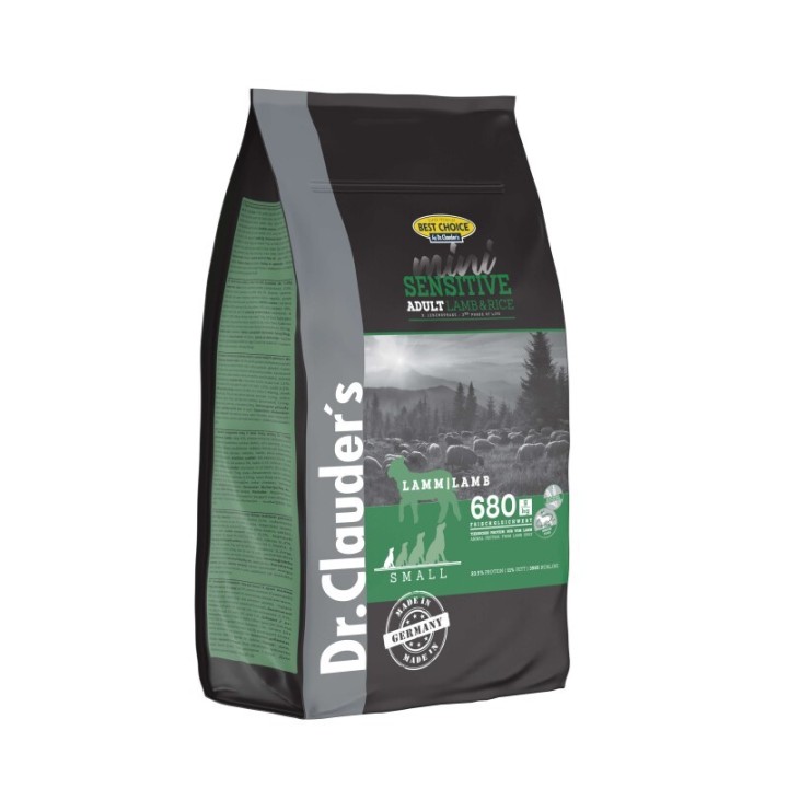 Dr. Clauder's Best Choice Mini Adult Lamm & Reis 2x2 kg