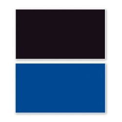 Amtra Rückwandfolie "schwarz/blau" 60 cm, 60 cm