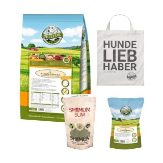 Bellfor Diät-Futterset mit kaltgepresstem Trockenfutter für große Hunderassen 4,220 g