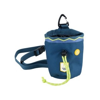 WOOLLY WOLF Leckerlitasche Alpha 360 deep teal, Höhe: ca. 13 cm, Durchmesser:  ca. 9 cm