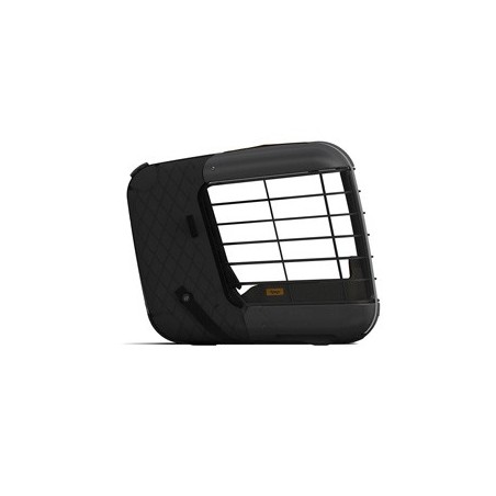 4pets® Hunde-Transportbox Caree schwarz, Maße: ca. 50 x 46,5 x 46,5 cm