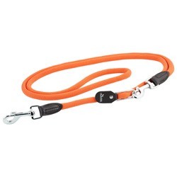 HUNTER Führleine Vario-Leine Freestyle orange, Länge: ca. 200 cm, Durchmesser:  ca. 10 mm