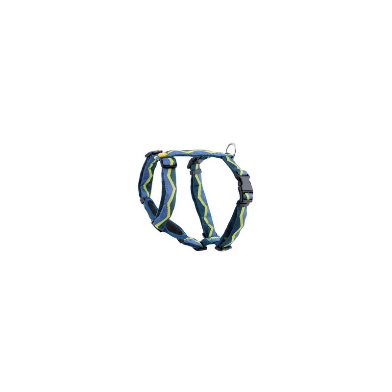 WOOLLY WOLF Hundegeschirr Explorer deep teal, Gr. XS, Bauchumfang: ca. 42 – 56 cm, Halsumfang: ca. 31 – 42 cm