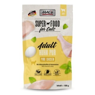 MAC's Nassfutter Katze Adult Hühnchen pur 24x100 g