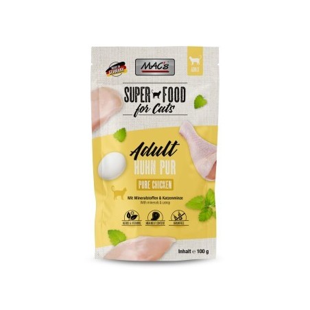 MAC's Nassfutter Katze Adult Hühnchen pur 24x100 g