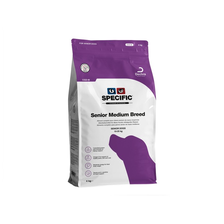 SPECIFIC Senior Medium Breed CGD-M Hundefutter - 4 kg