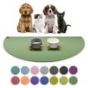 SANOZOO ® - Napfunterlage Halbrund - Öko-Tex und Made in Germany blassgrün 60 cm, 1,2 m