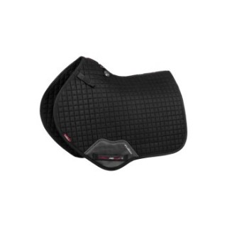 LeMieux Springschabracke Suede CC Square schwarz WB (Warmblut)