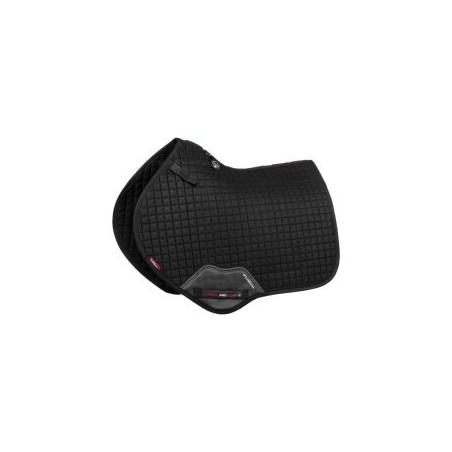 LeMieux Springschabracke Suede CC Square schwarz WB (Warmblut)