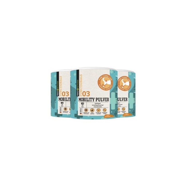 FAVLY Petfood MOBILITY Pulver 3x250 g