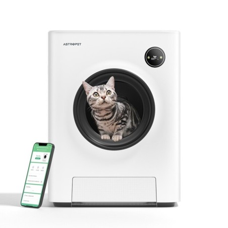 AstroPet Mercury Series smarte Katzentoilette App gesteuert