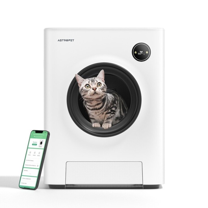 AstroPet Mercury Series smarte Katzentoilette App gesteuert