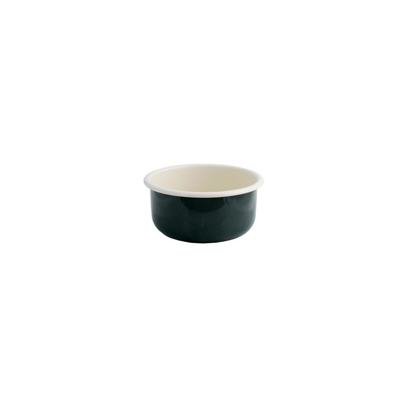 Cloud7® Hundenapf Emaille Granny dark green, Gr. S, Höhe: ca. 6,5 cm, Durchmesser:  ca. 12 cm