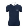 4Riders Kinder-Turniershirt Lucky navy 1,28 m