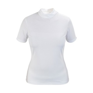 4Riders Turniershirt Saint Tropez weiß 34  - EU