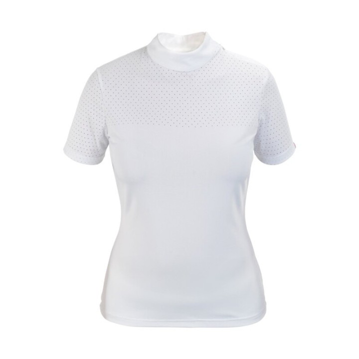 4Riders Turniershirt Saint Tropez weiß 34  - EU