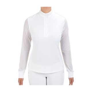 4Riders Turnier-Langarmshirt München weiß 34  - EU